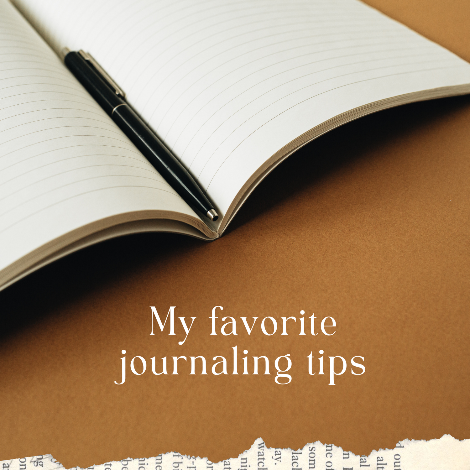 Journaling & Self-Care